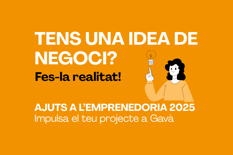 Ajuts a l'Emprenedoria 2025 Gavà